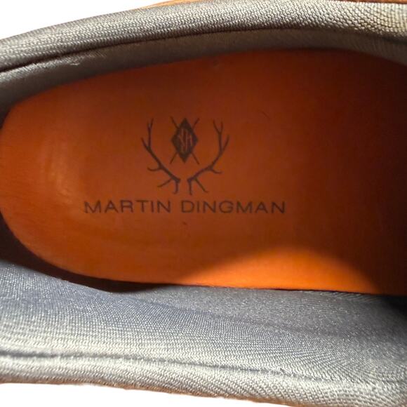 MARTIN DINGMAN Cameron Men 10.5 Old Saddle Leather Casual Shoes Sneakers 740351 main image 5